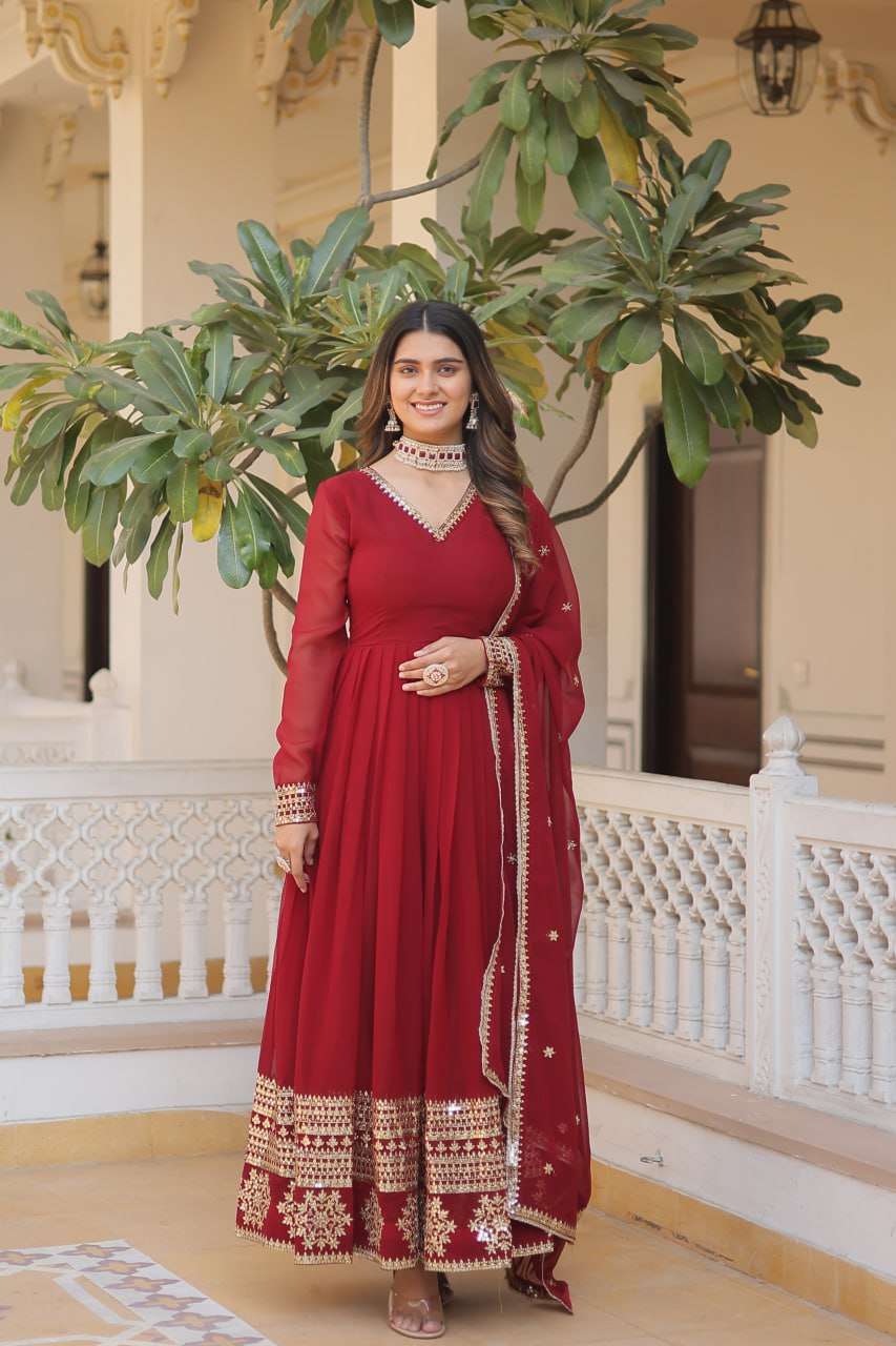 LW 9166 ANARKALI KURTI