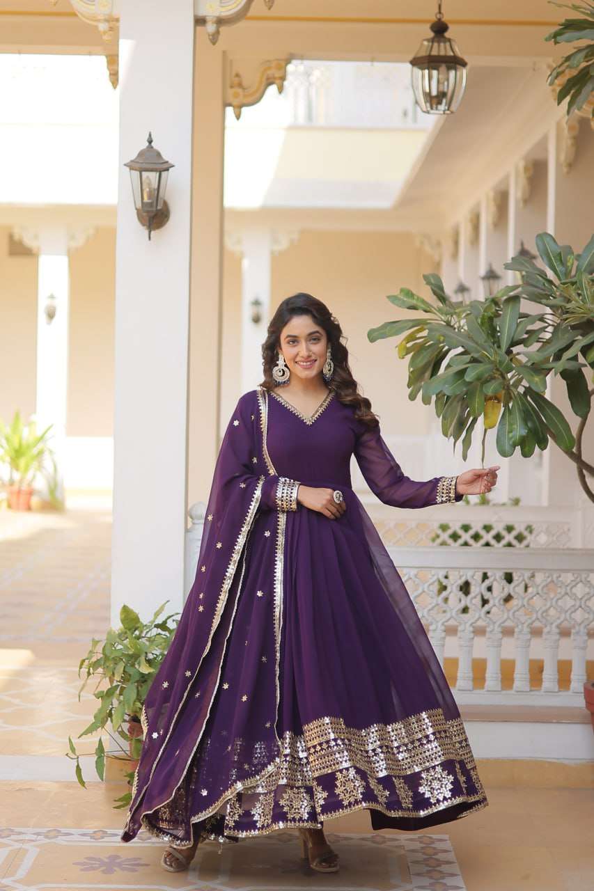 LW 9166 ANARKALI KURTI