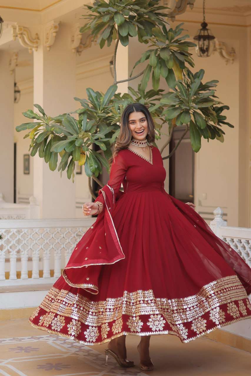 LW 9166 ANARKALI KURTI
