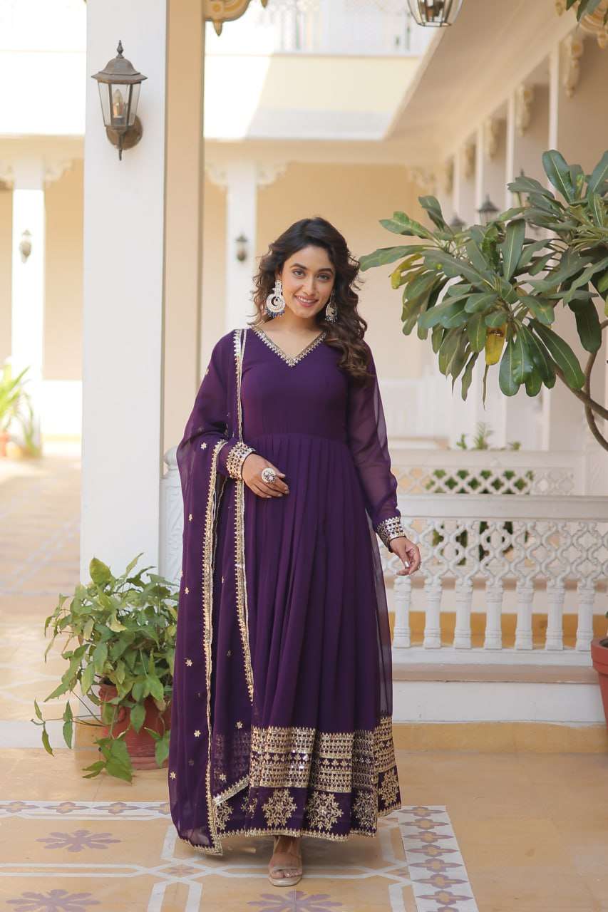 LW 9166 ANARKALI KURTI