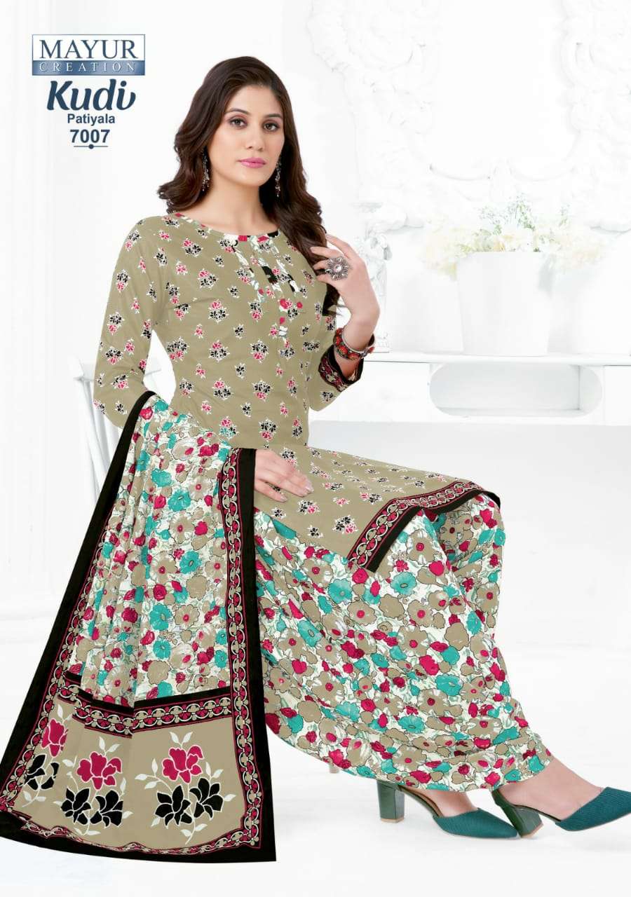 MAYUR CREATION KUDI PATIYALA VOL 7 COTTON PRINTED SUIT