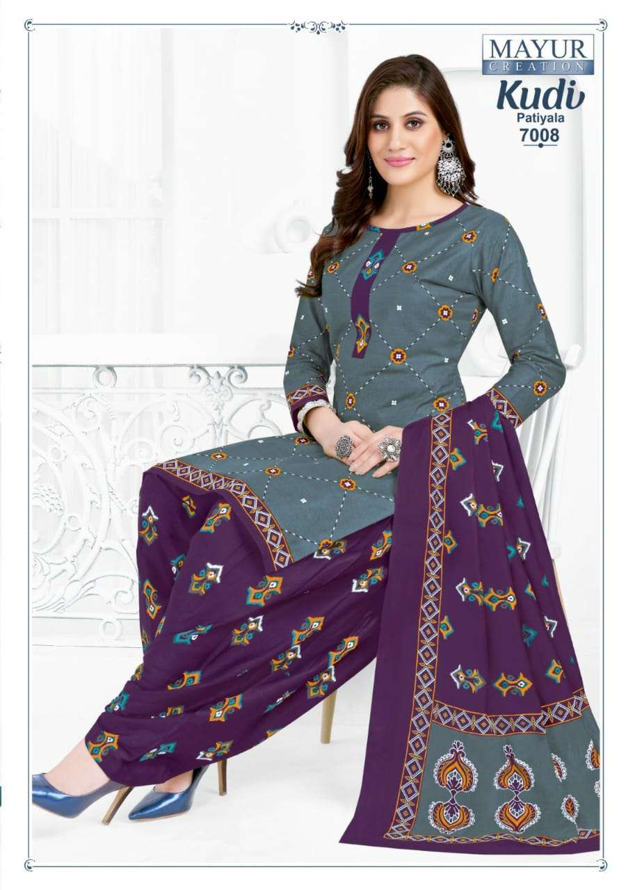 MAYUR CREATION KUDI PATIYALA VOL 7 COTTON PRINTED SUIT
