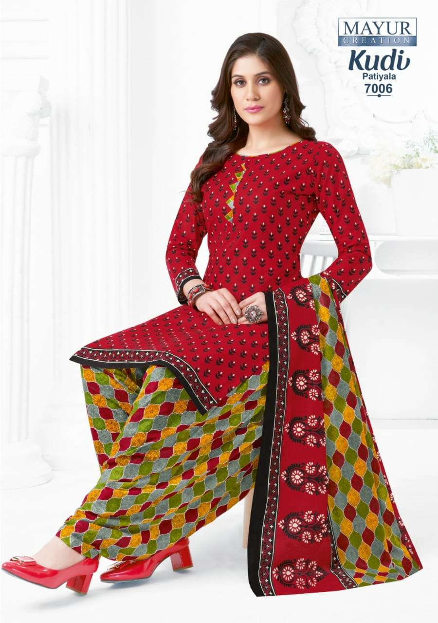 MAYUR CREATION KUDI PATIYALA VOL 7 COTTON PRINTED SUIT