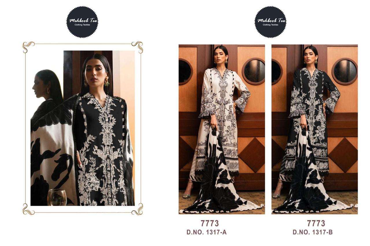 MEHBOOB TEX D NO 1371 COTTON FANCY SALWAR KAMEEZ 