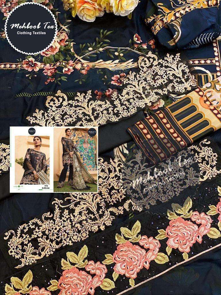 MEHBOOB TEX FIRDOUS BLACK BERRY EXCLUSIVE COLLECTION