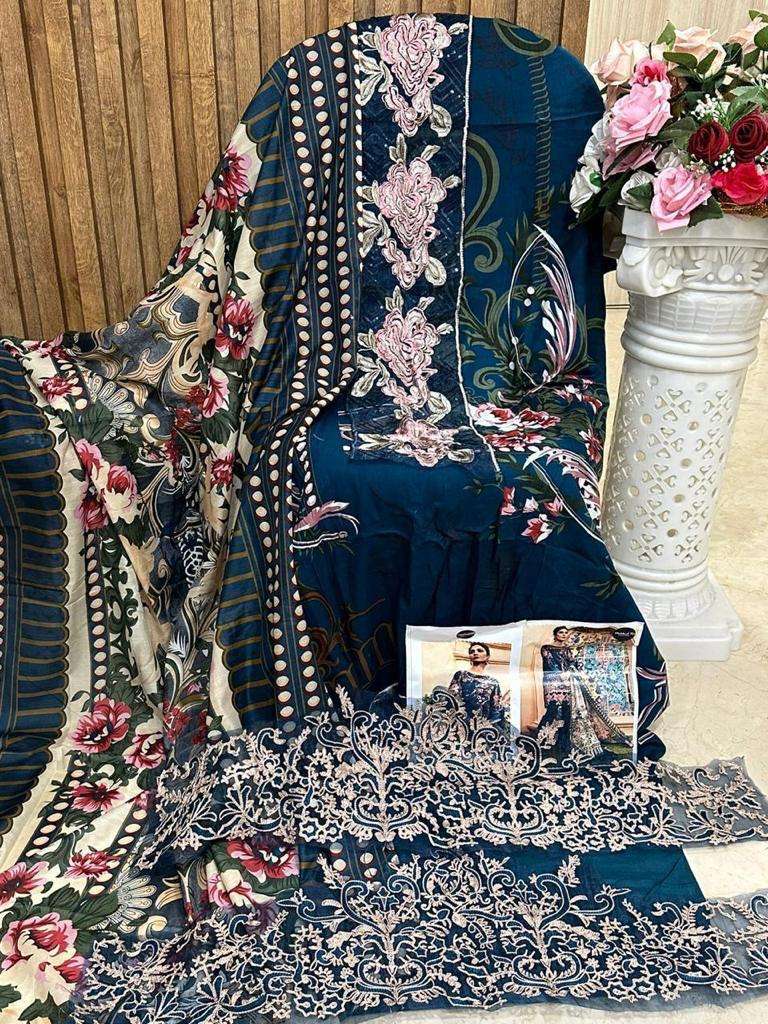 MEHBOOB TEX FIRDOUS BLACK BERRY EXCLUSIVE COLLECTION