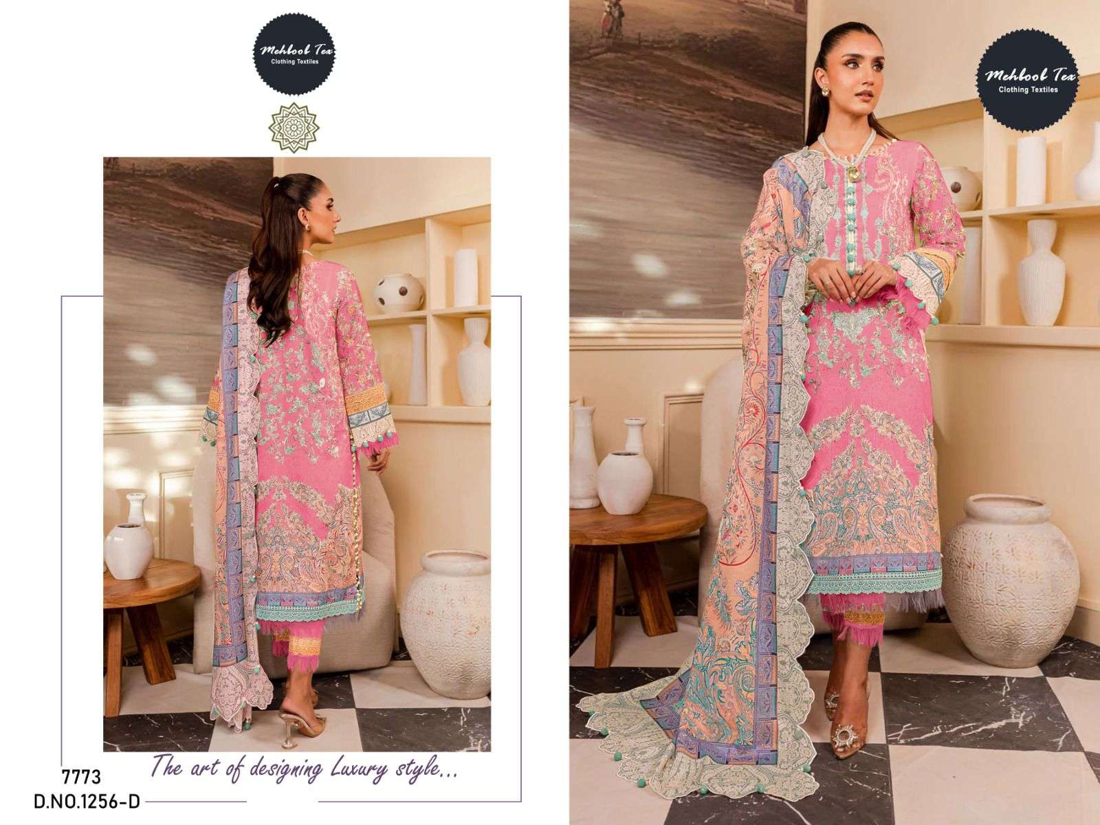 MEHBOOB TEX NEEDLE COURT VOL 1 COTTON SALWAR KAMEEZ 