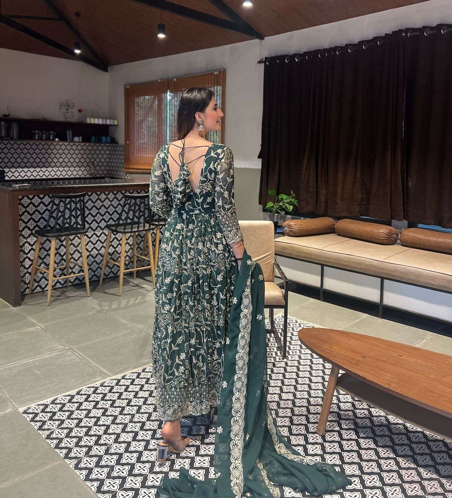 MF 383 ANARKALI KURTI
