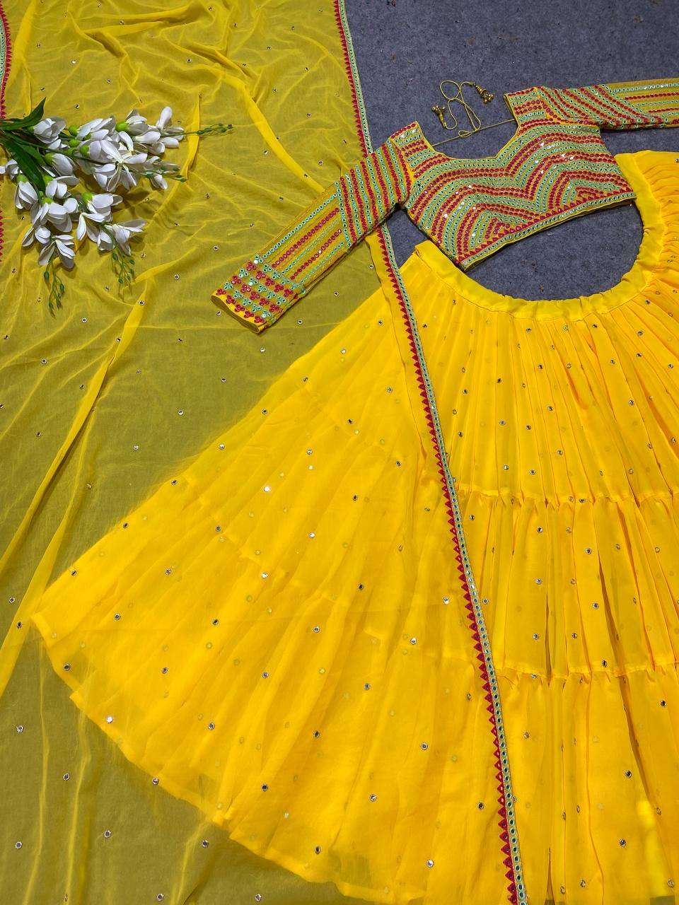 MF 384 LEHENGA CHOLI