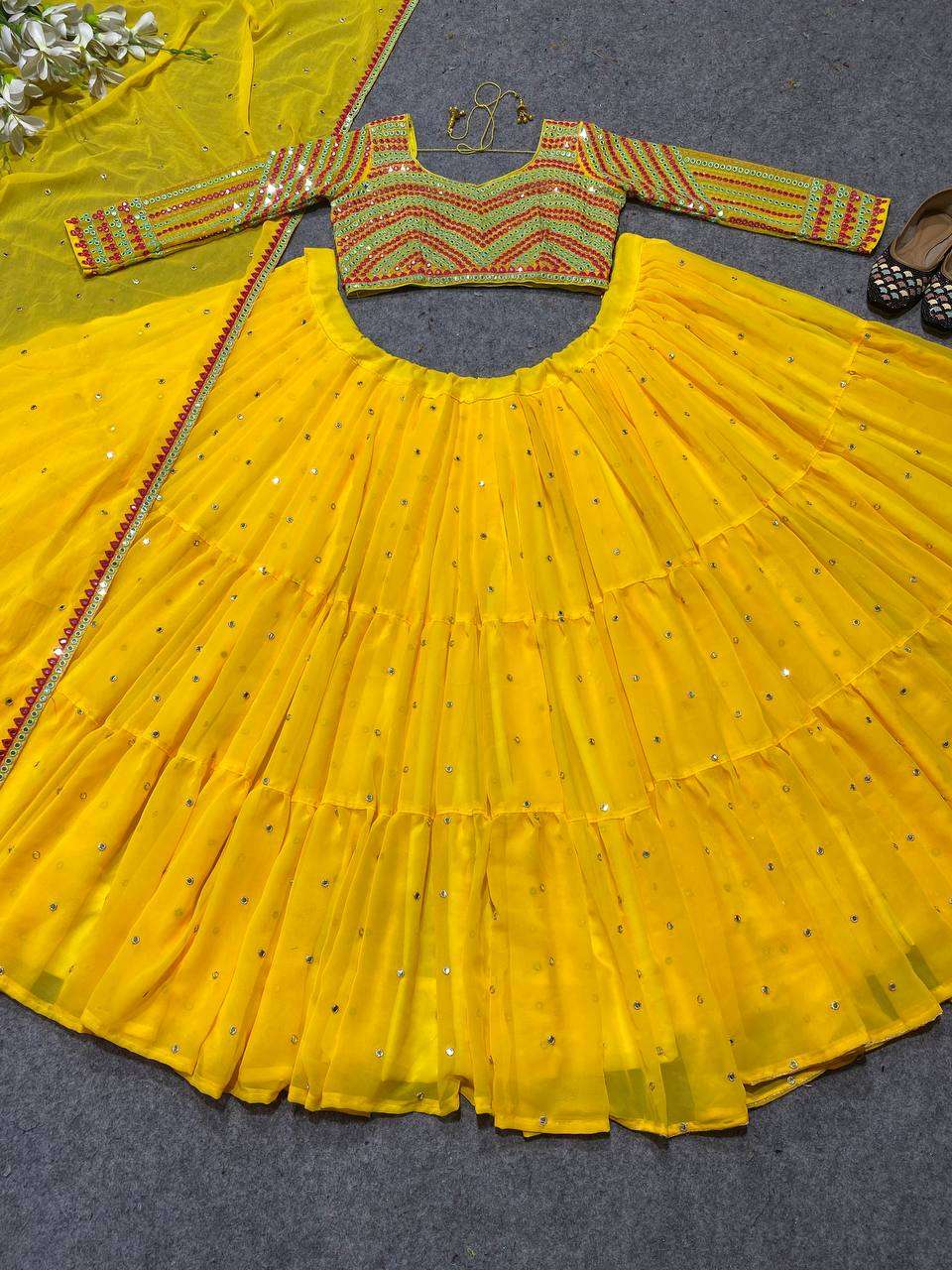 MF 384 LEHENGA CHOLI