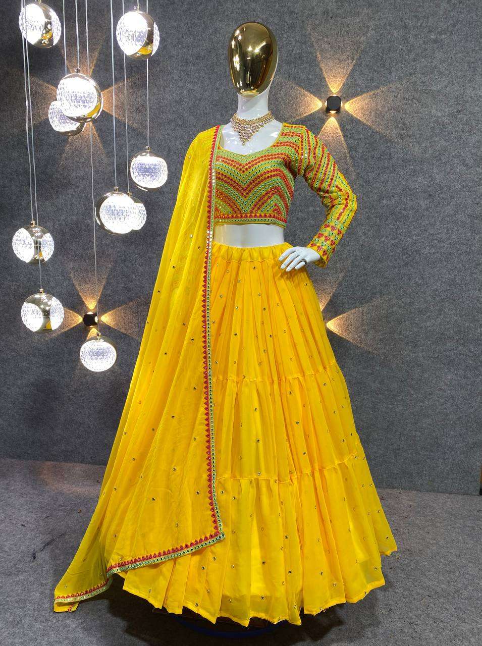 MF 384 LEHENGA CHOLI