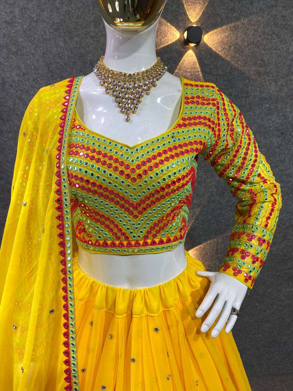 MF 384 LEHENGA CHOLI