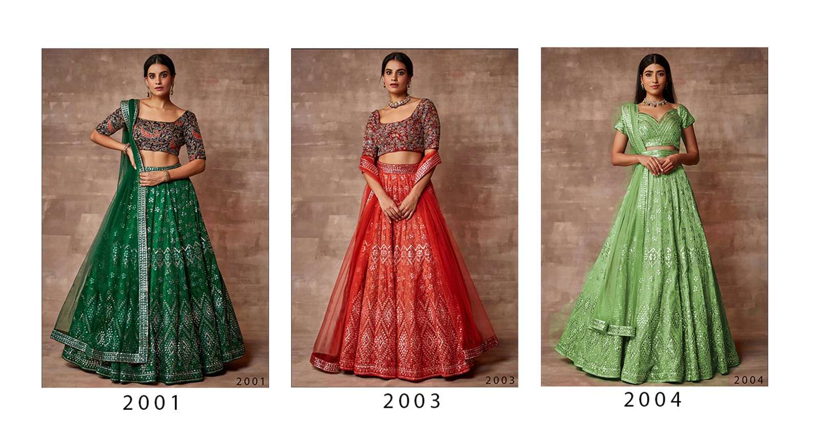 MF ARCA DESIGNER LEHENGA CHOLI COLLECTION 
