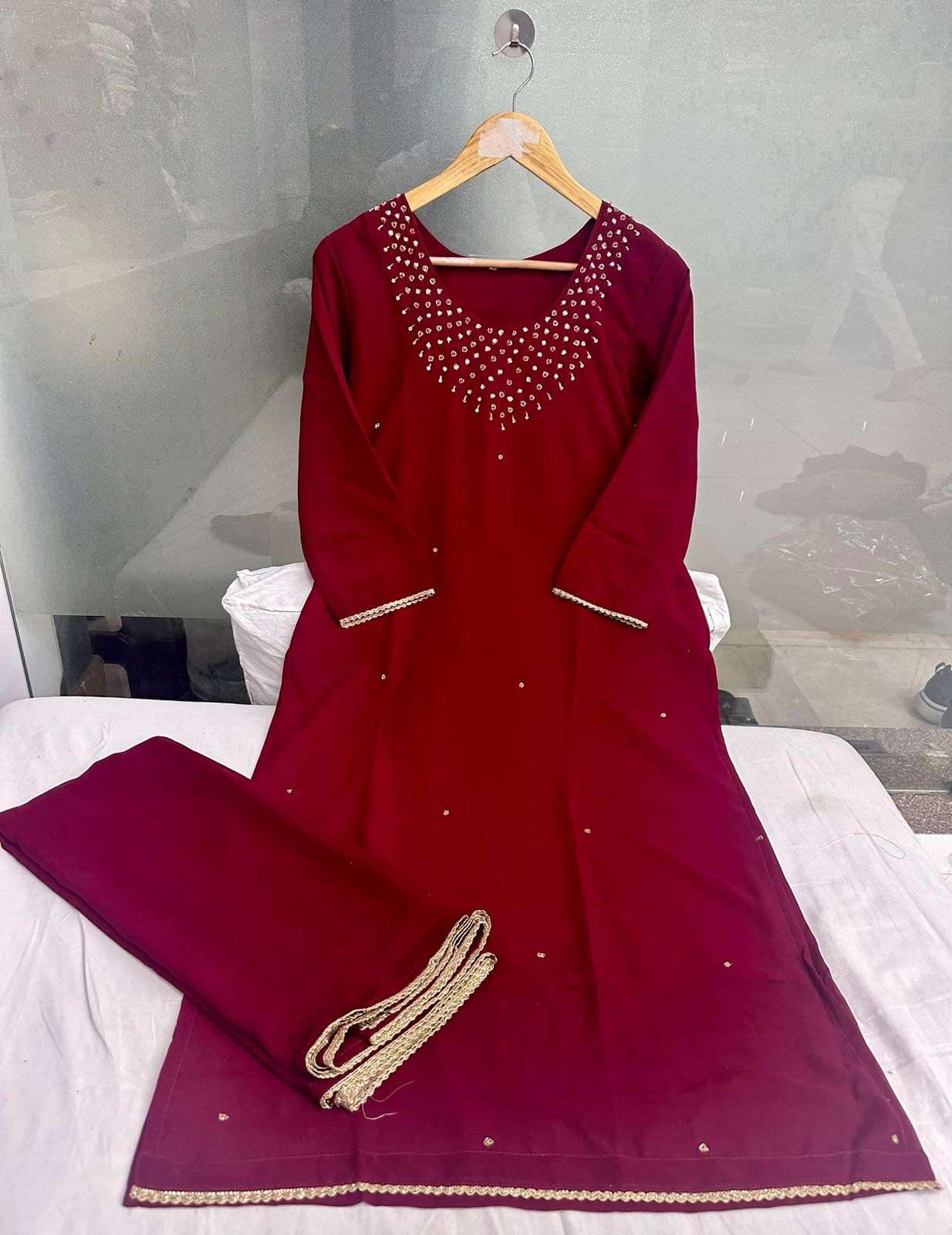 MF READY MADE COLLECTION GEORGETTE DESIGNER SUIT