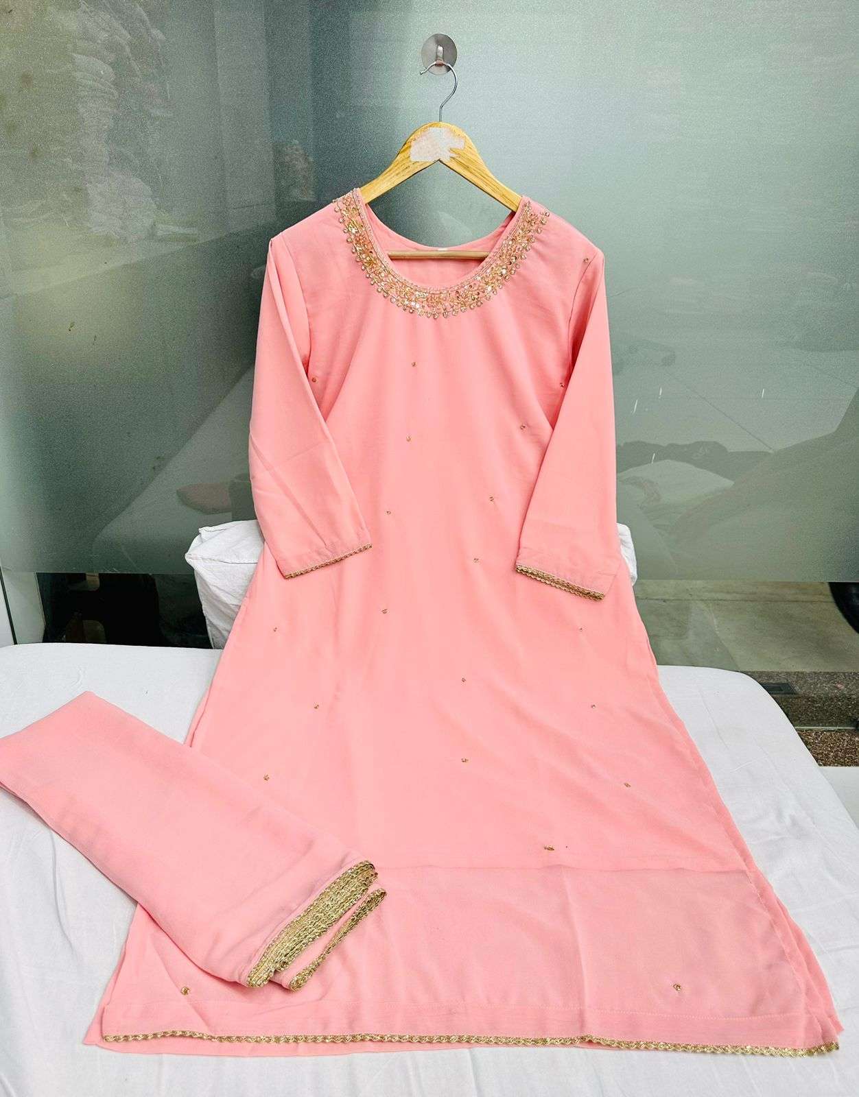 MF READY MADE COLLECTION GEORGETTE DESIGNER SUIT