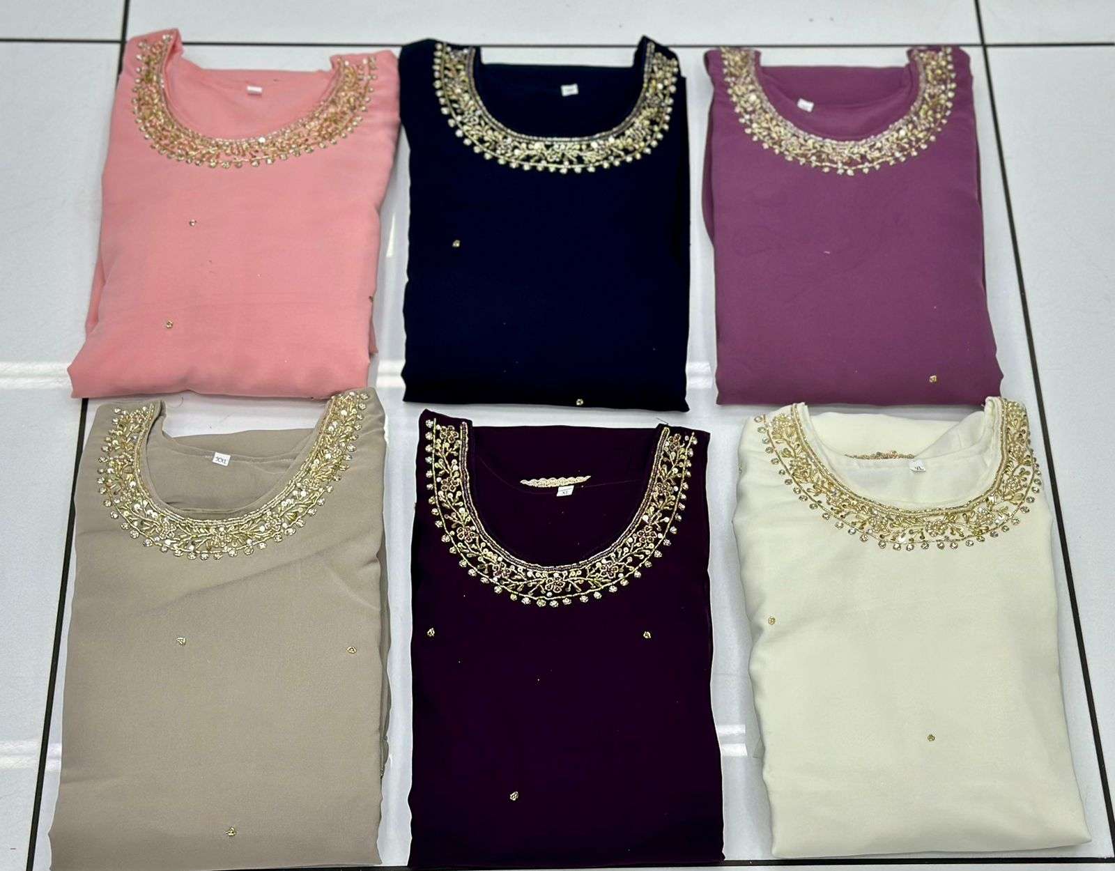 MF READY MADE COLLECTION GEORGETTE DESIGNER SUIT