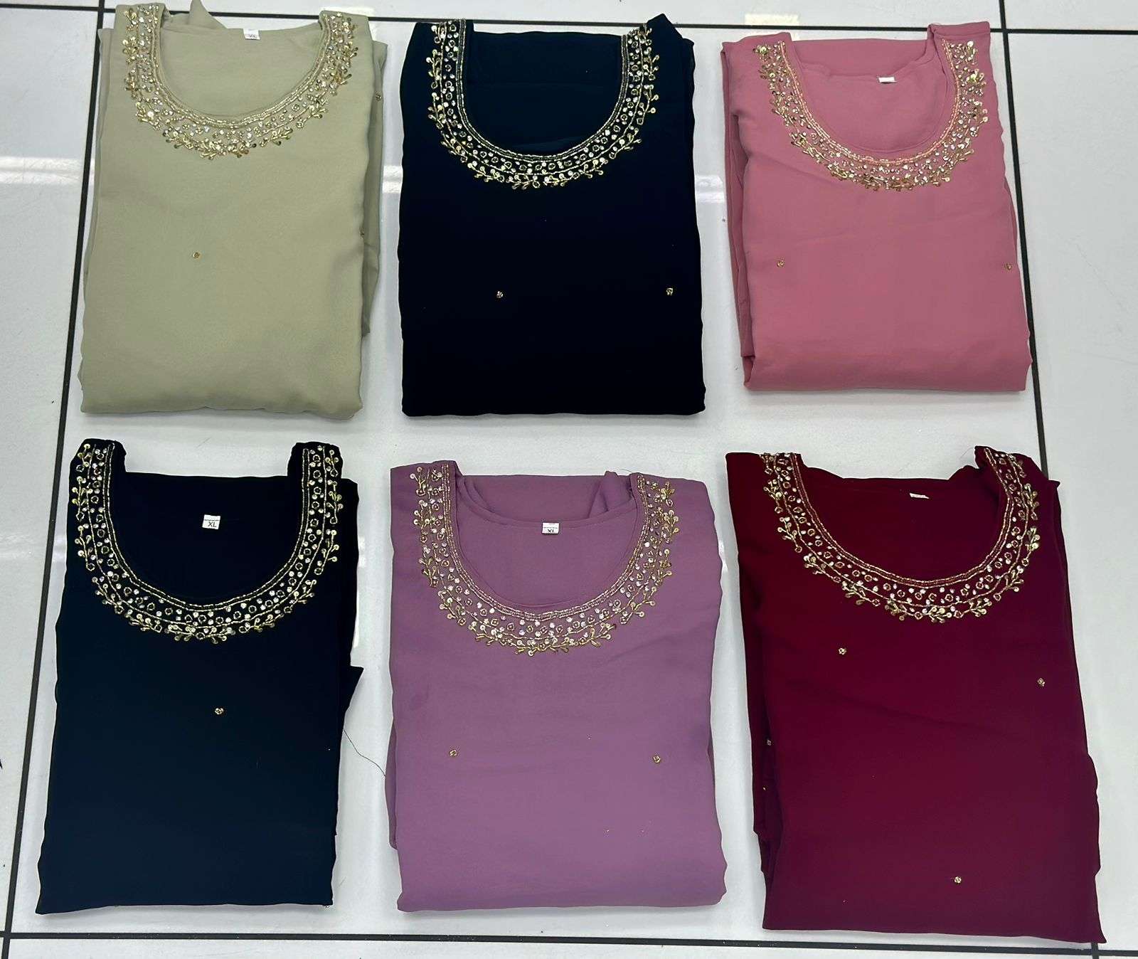MF READY MADE COLLECTION GEORGETTE DESIGNER SUIT