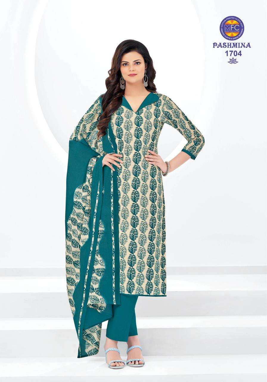 MFC PASHMINA VOL 17 HEAVY COTTON SALWAR SUIT