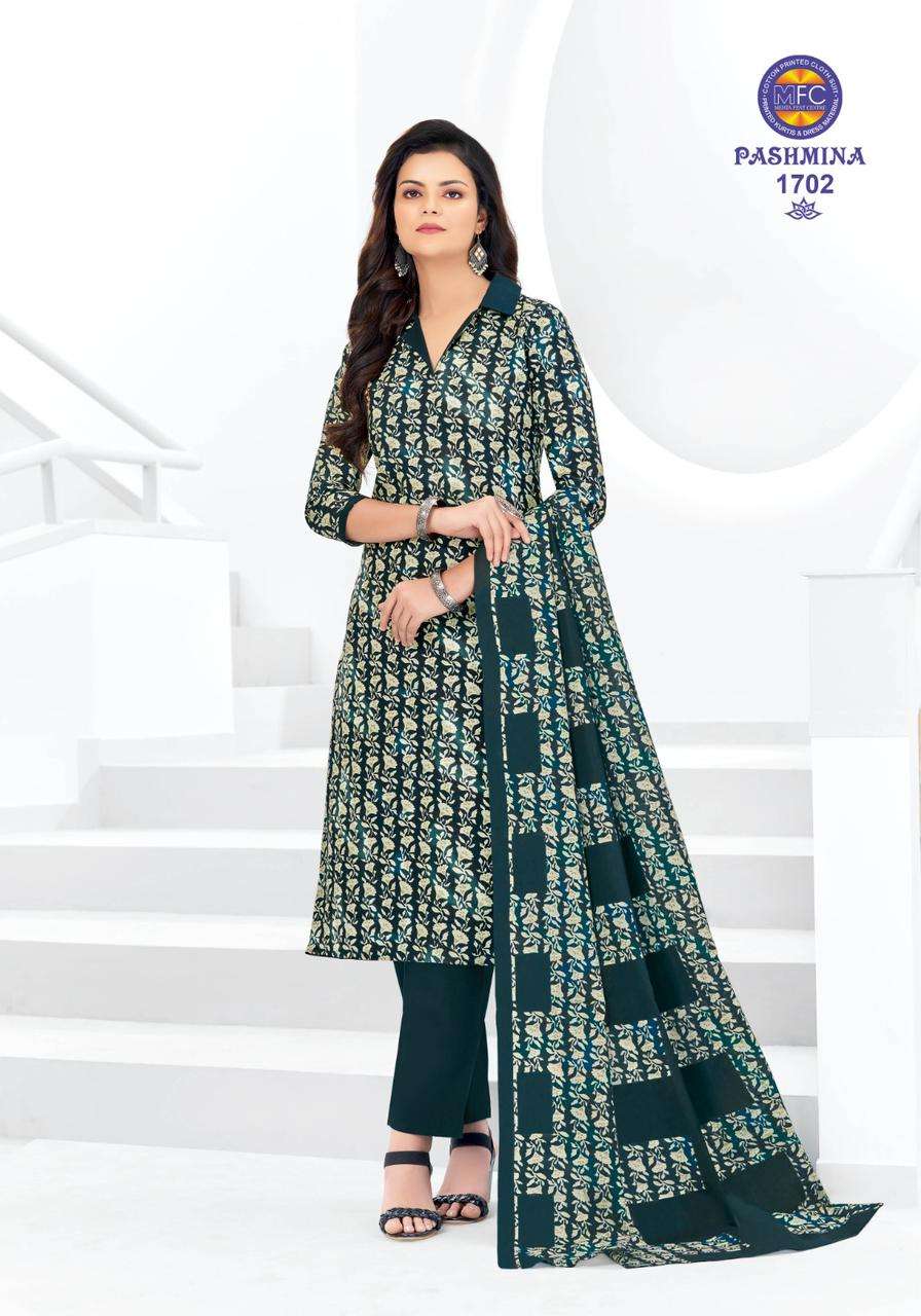 MFC PASHMINA VOL 17 HEAVY COTTON SALWAR SUIT