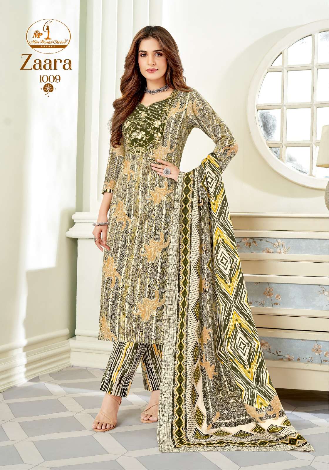 MISS WORLD CHOICE ZAARA VOL 1 COTTON SALWAR SUIT