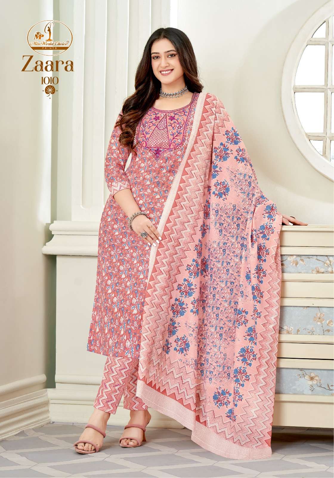 MISS WORLD CHOICE ZAARA VOL 1 COTTON SALWAR SUIT