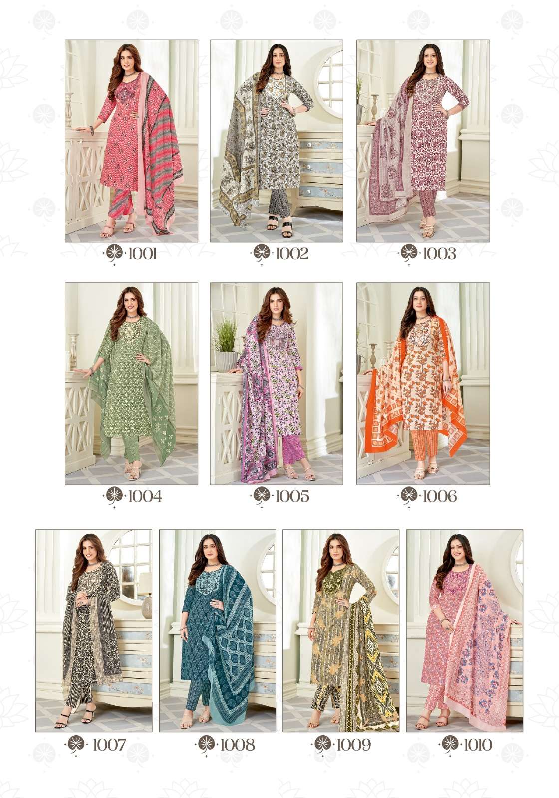MISS WORLD CHOICE ZAARA VOL 1 COTTON SALWAR SUIT