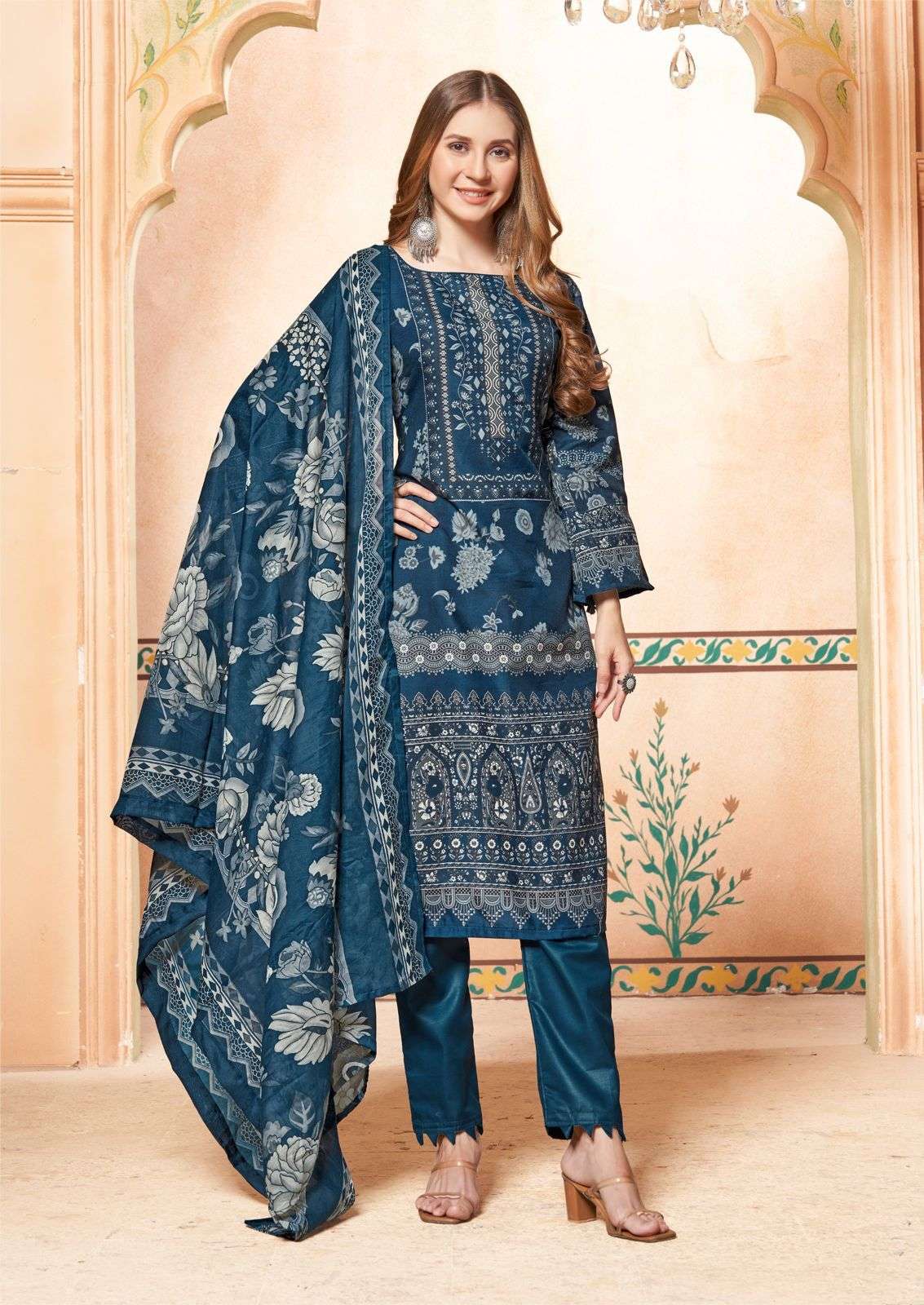 NAFISA COTTON ESRA VOL 4 COTTON DIGITAL PRINT DRESS