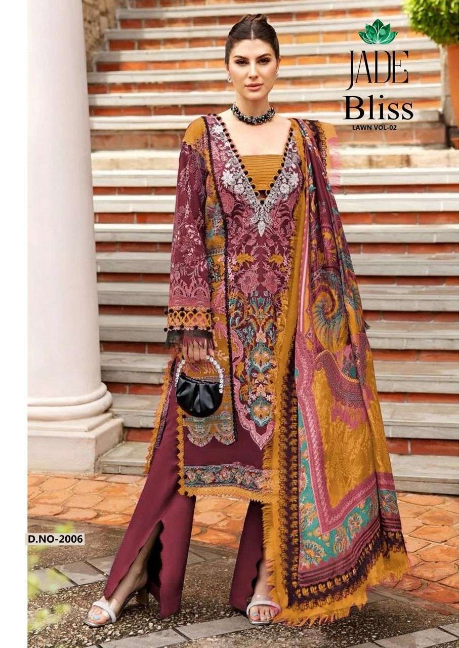 NAND GOPAL JADE BLISS VOL 2 COTTON DIGITAL PRINT SUIT