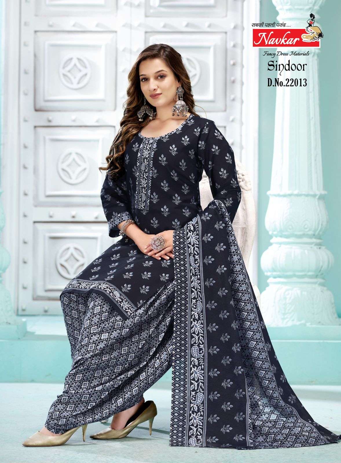 NAVKAR SINDOOR VOL 22 COTTON PATIYALA SUIT