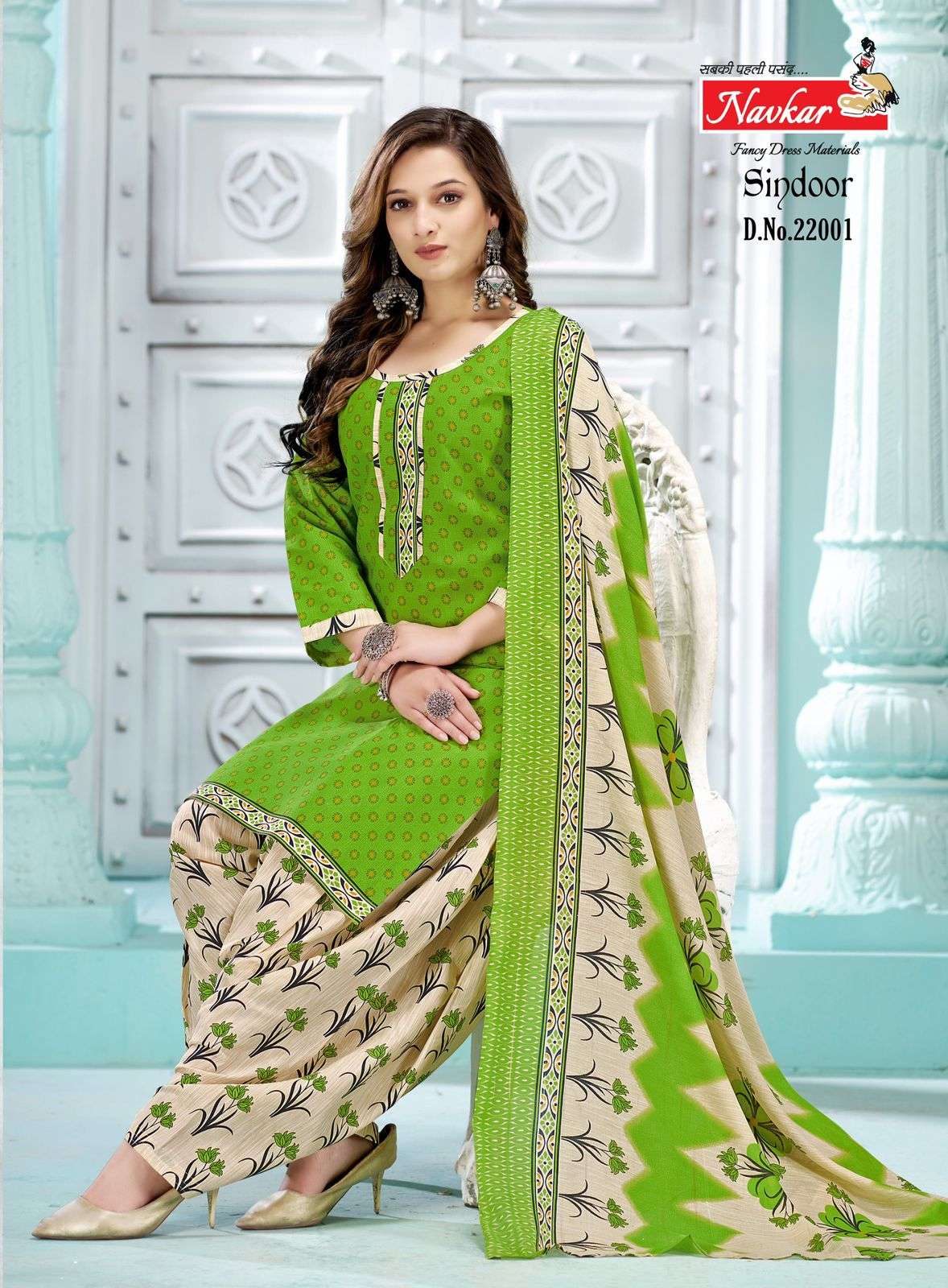 NAVKAR SINDOOR VOL 22 COTTON PATIYALA SUIT