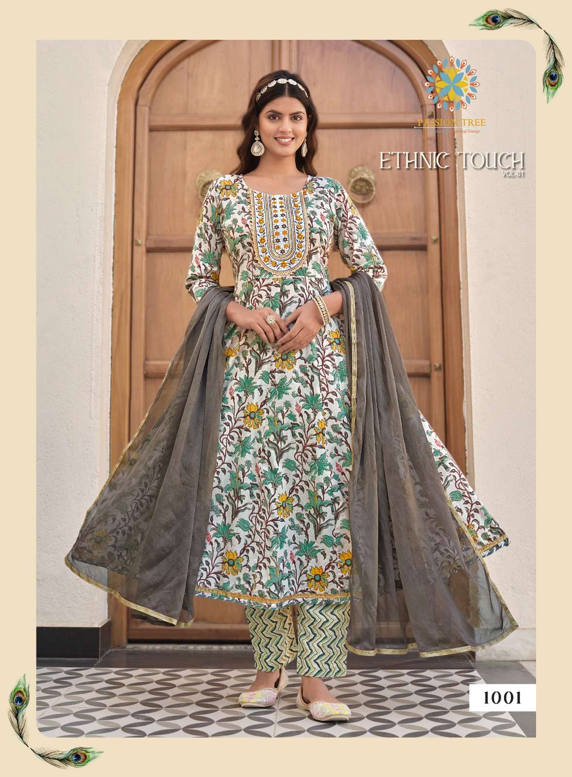 PASSION TREE ETHNIC TOUCH VOL 1 FANCY KURTI COMBO SET 