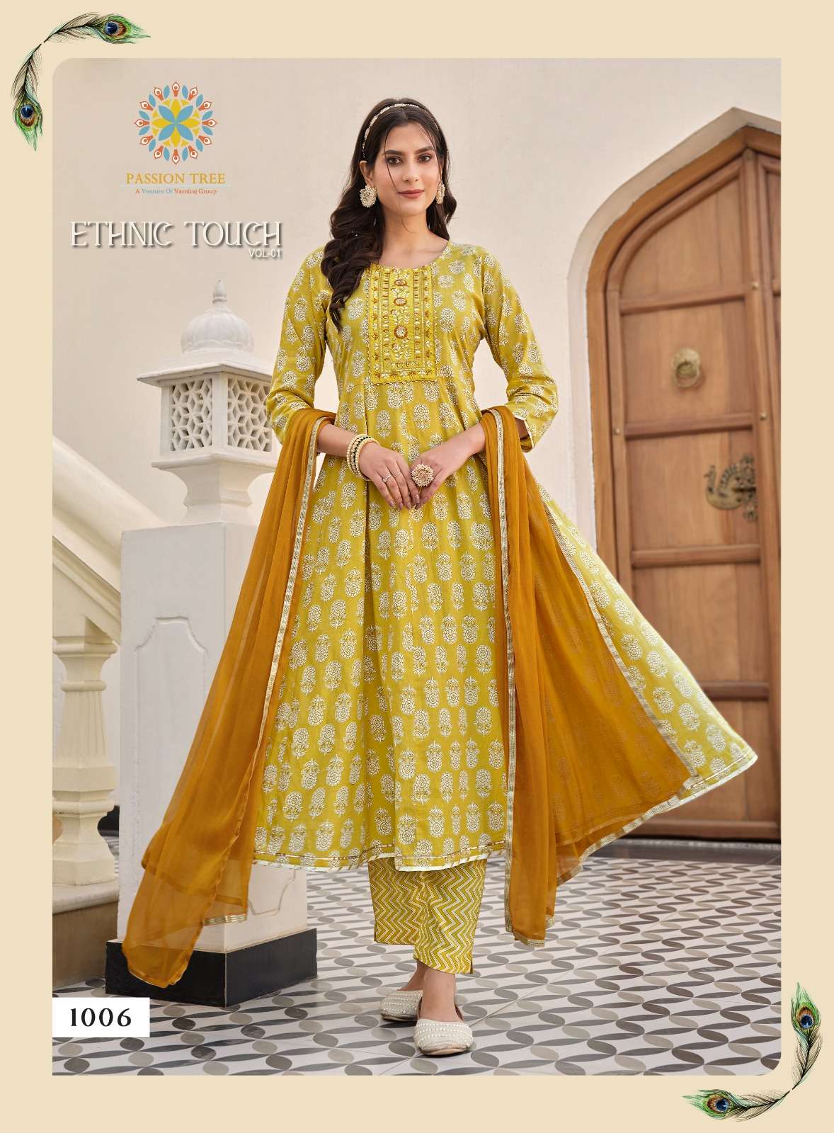 PASSION TREE ETHNIC TOUCH VOL 1 FANCY KURTI COMBO SET 