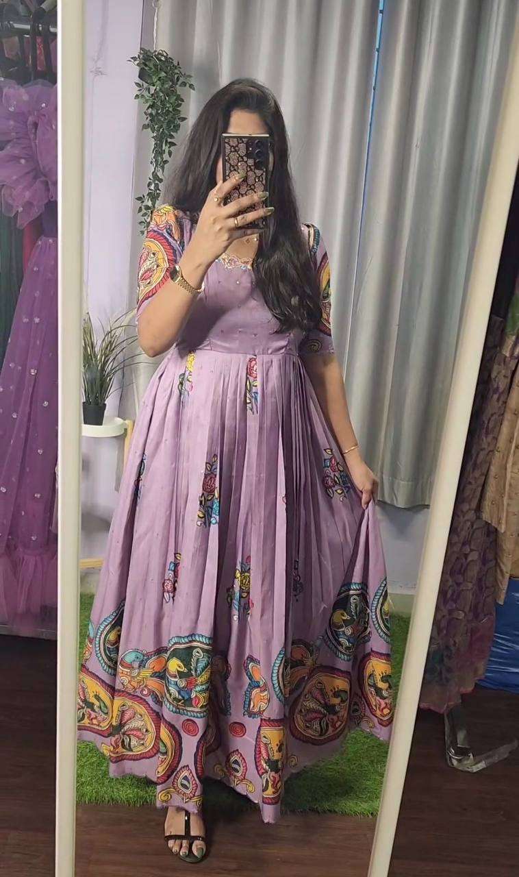 PC 324 KALAMKARI GOWN