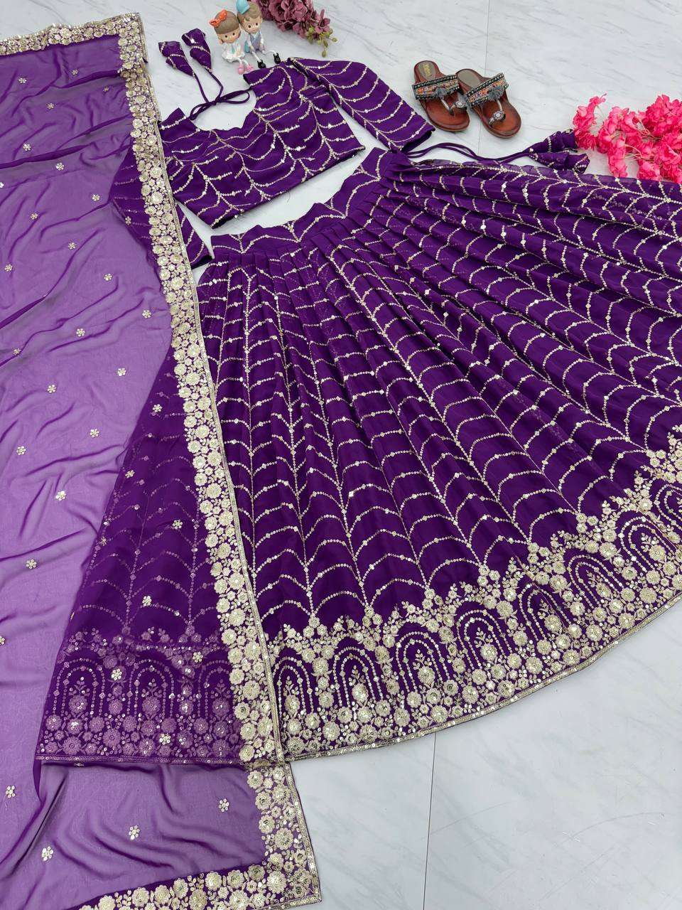 PD 1042 LEHENGA CHOLI