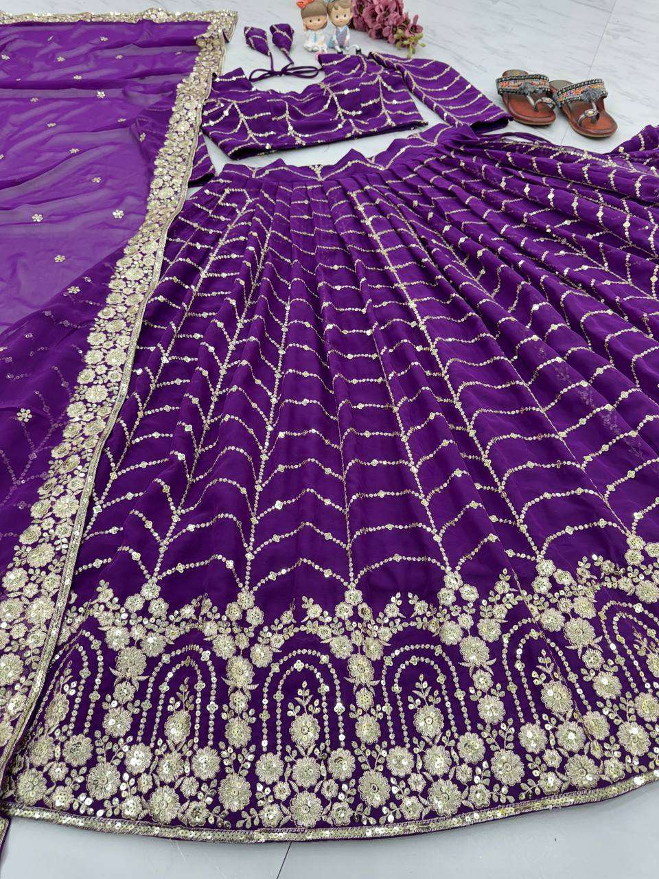 PD 1042 LEHENGA CHOLI