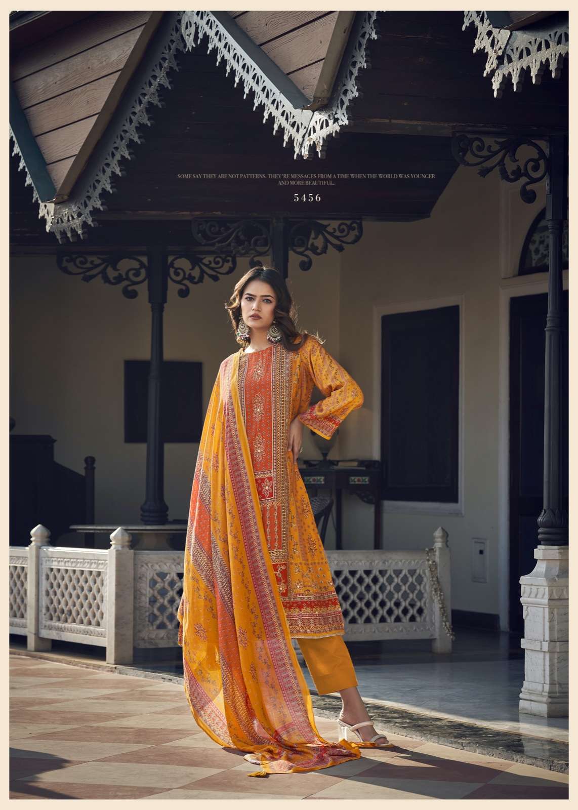  PRM TRENDZ OZARA MUSLIN SILK DESIGNER SUIT