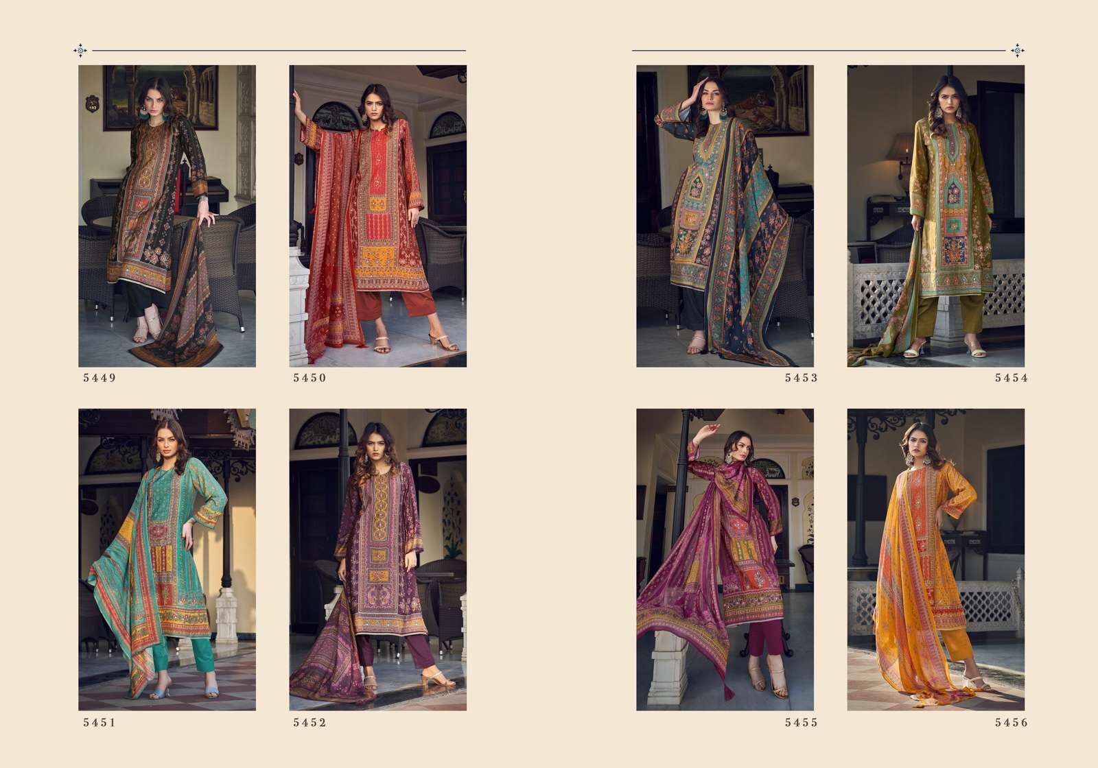  PRM TRENDZ OZARA MUSLIN SILK DESIGNER SUIT
