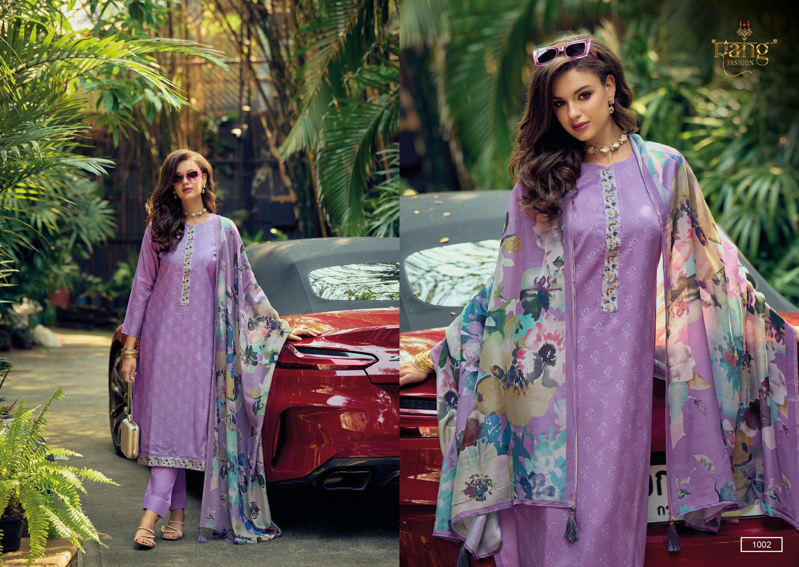 RANG FASHION RUHI MUSLIN DESIGNER SUIT
