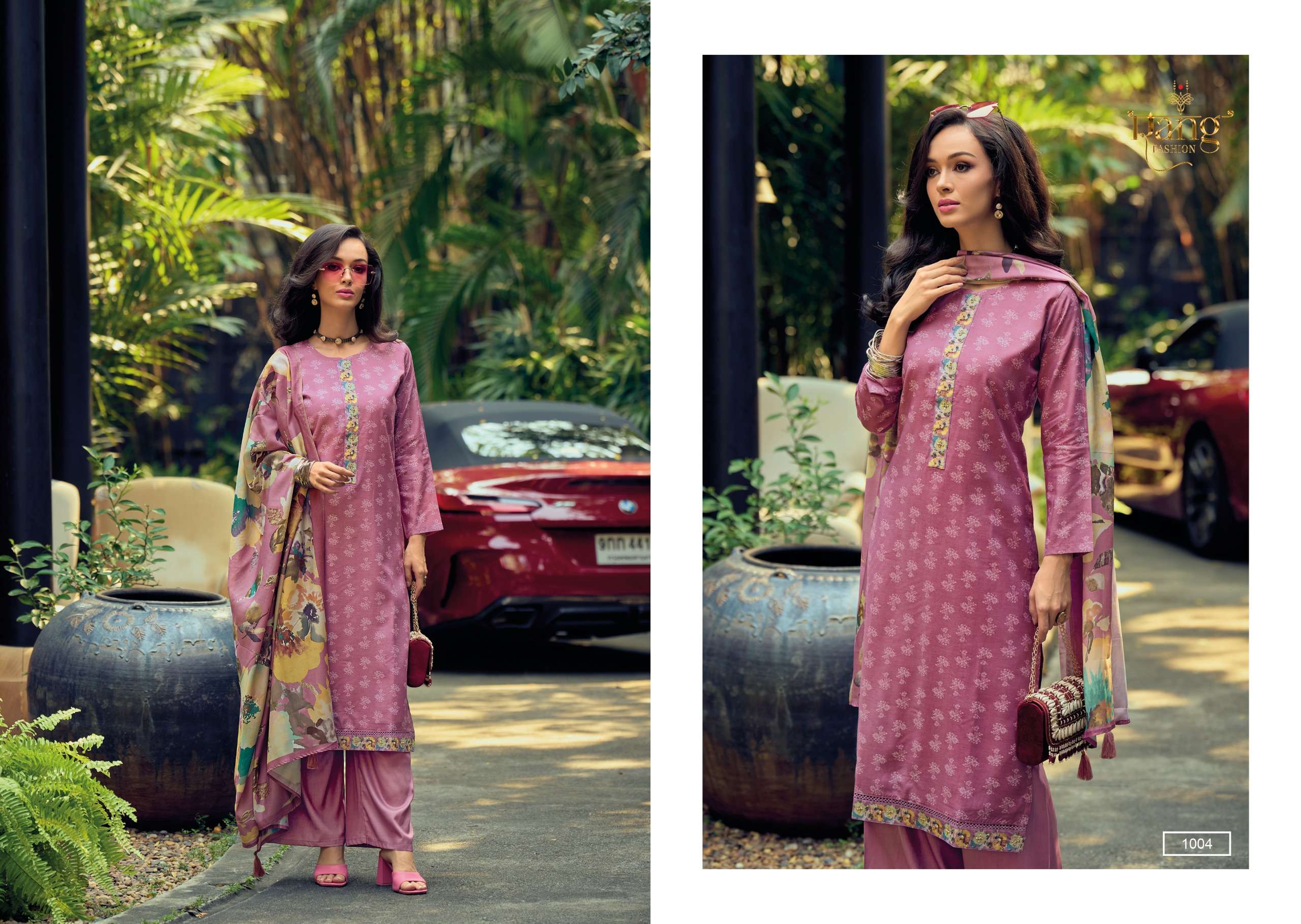 RANG FASHION RUHI MUSLIN DESIGNER SUIT