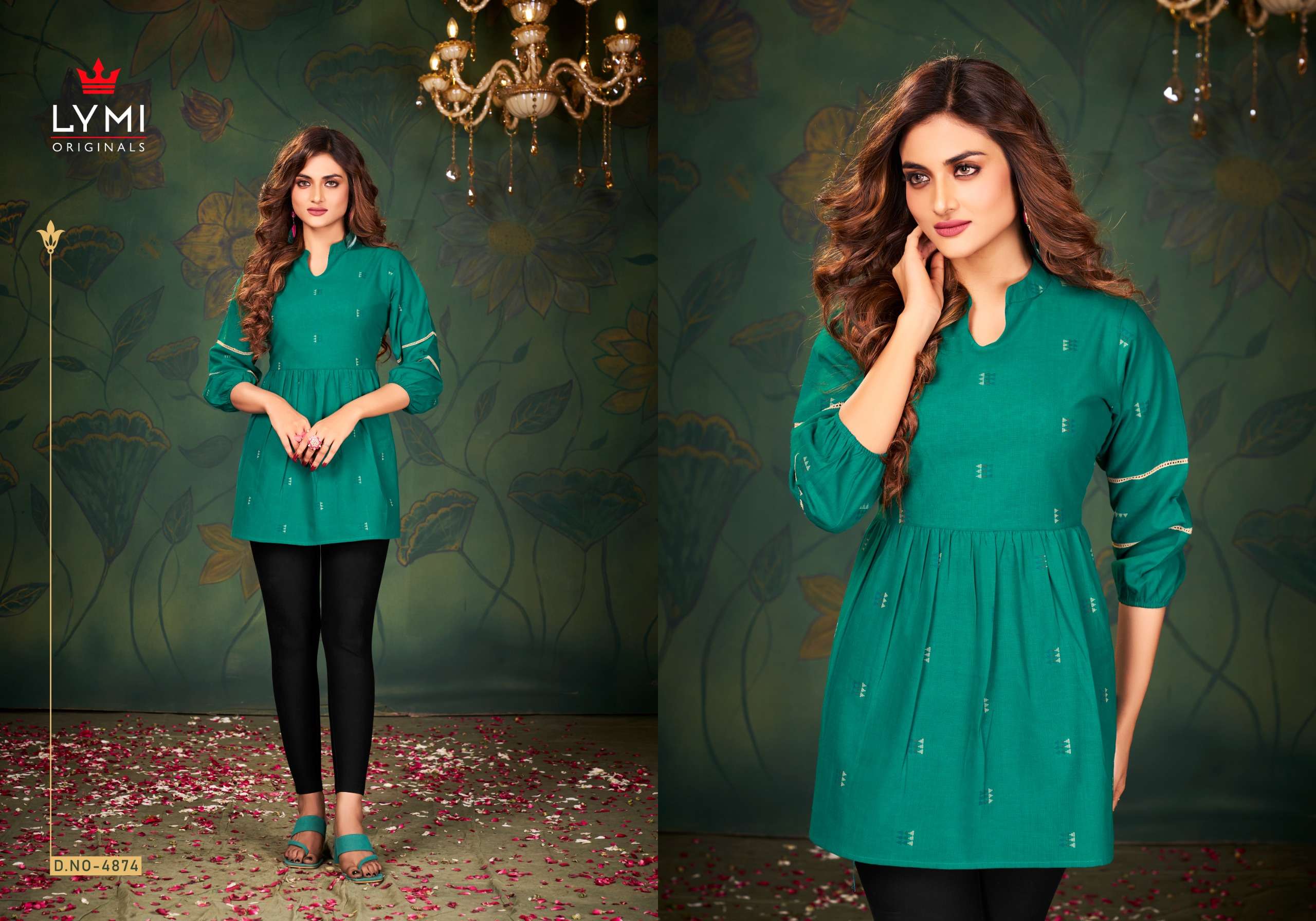 RANGOON ZIA FANCY COTTON TOP