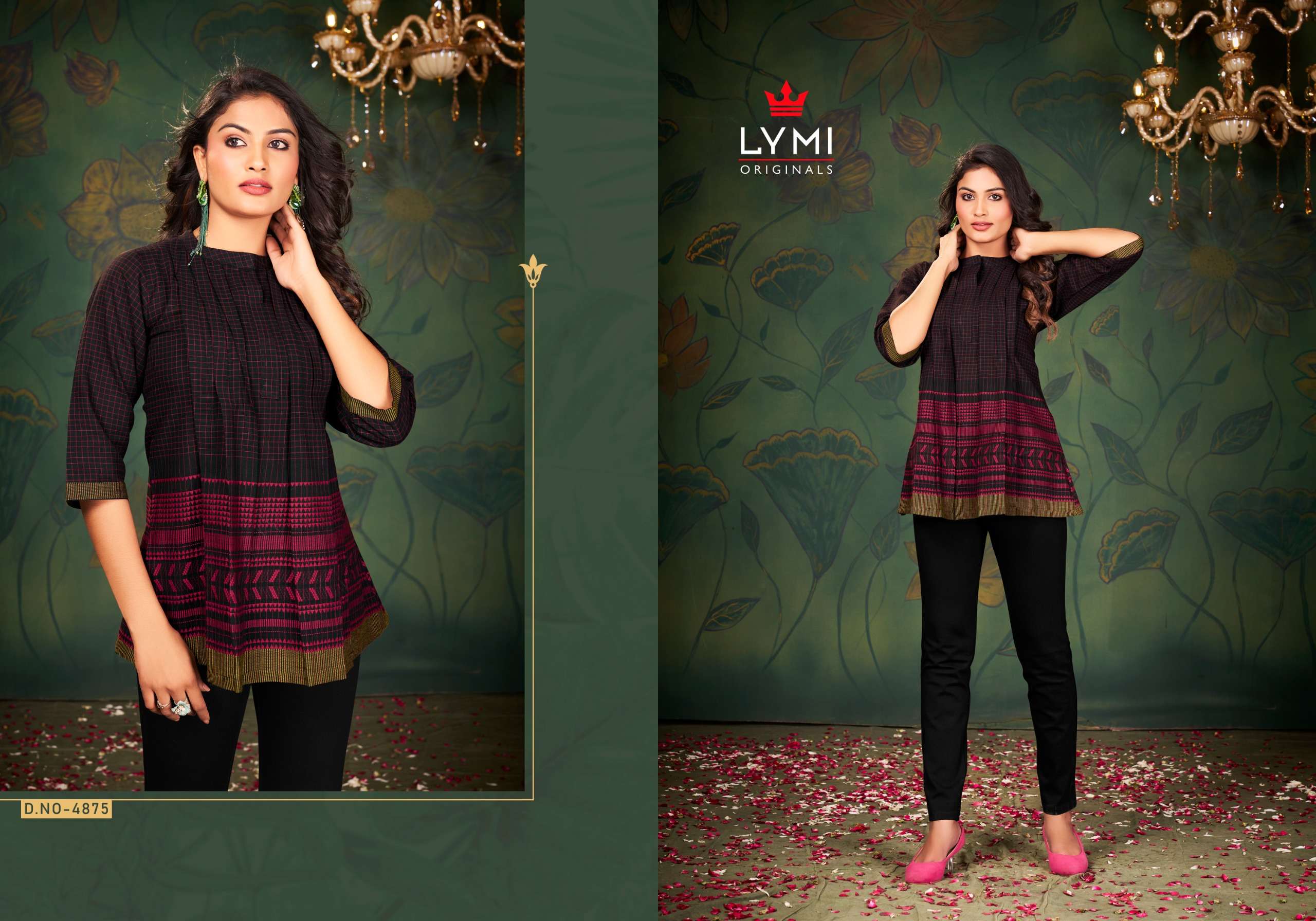 RANGOON ZIA FANCY COTTON TOP