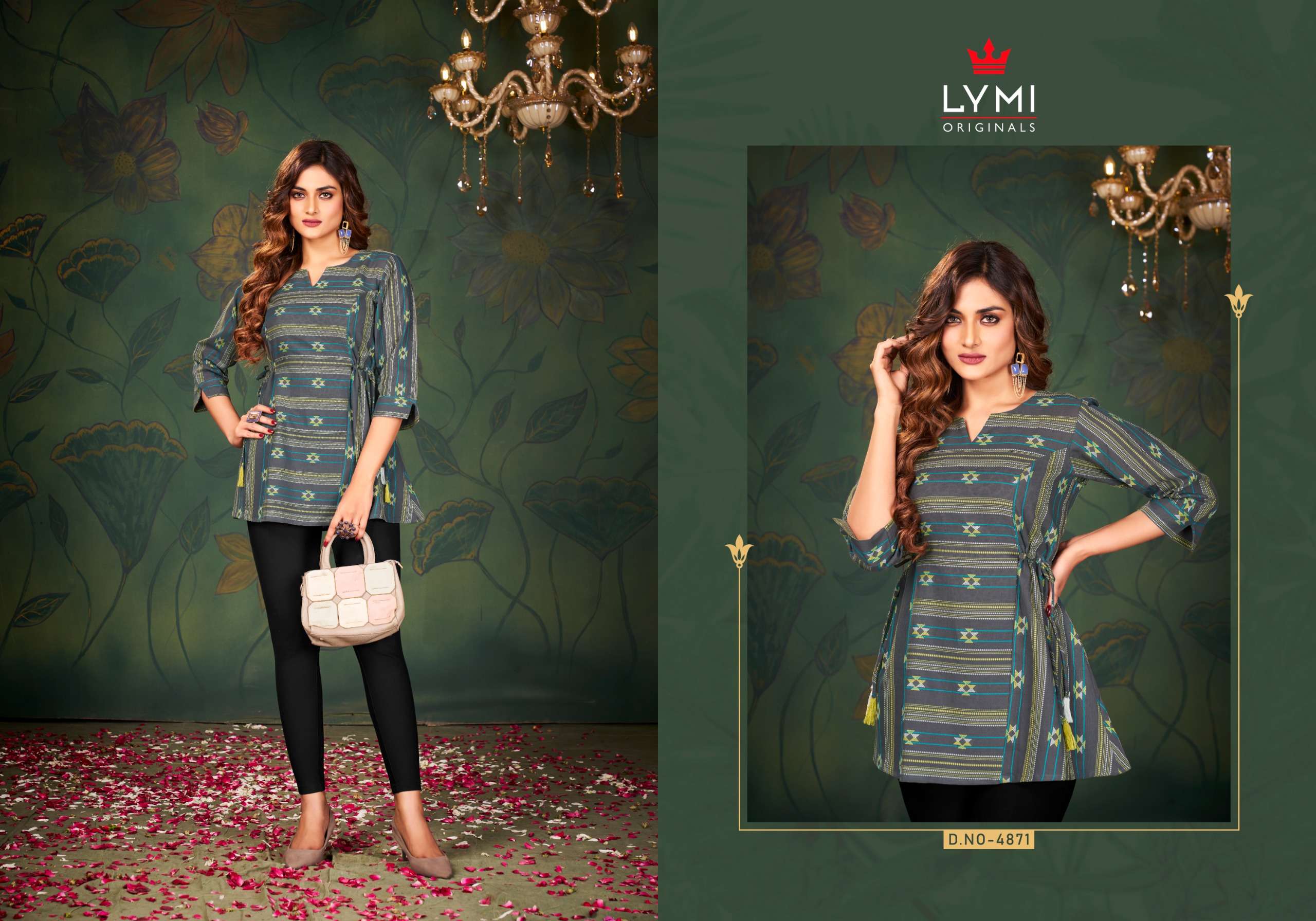 RANGOON ZIA FANCY COTTON TOP
