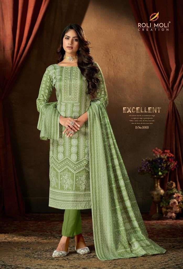 ROLI MOLI CREATION MUSKAN LINEN COTTON SALWAR SUIT