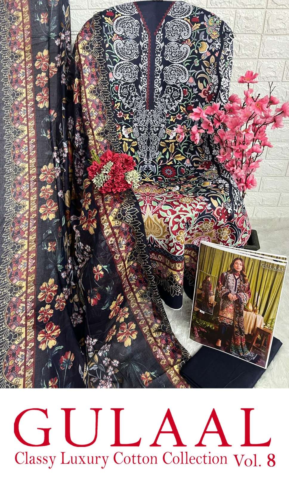 SANA MARYAM GULAAL CLASSY LUXURY COTTON COLLECTION VOL 8