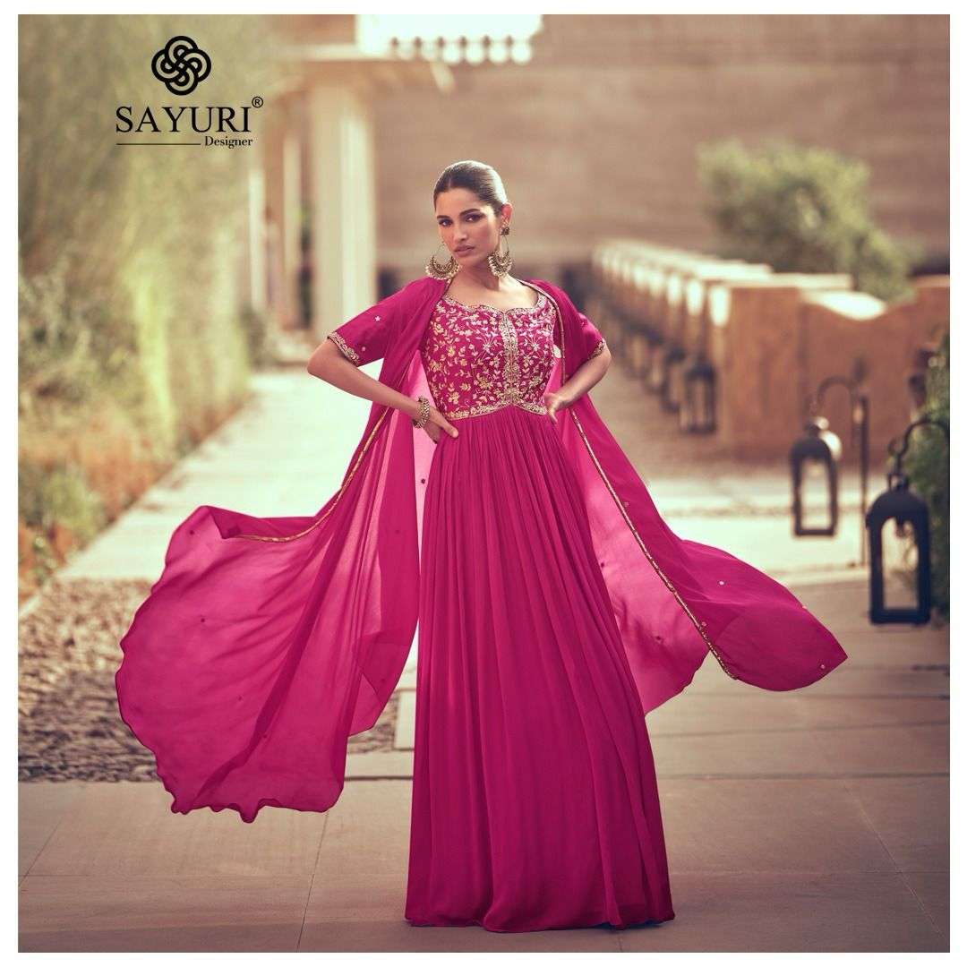 SAYURI DESIGNER MASKARA HEAVY DESIGNER PARTY WEAR SUIT