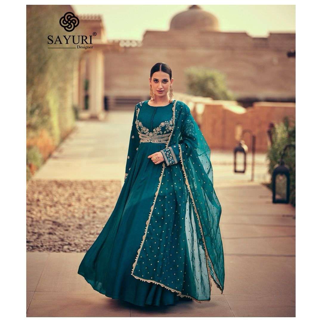 SAYURI DESIGNER MASKARA HEAVY DESIGNER PARTY WEAR SUIT