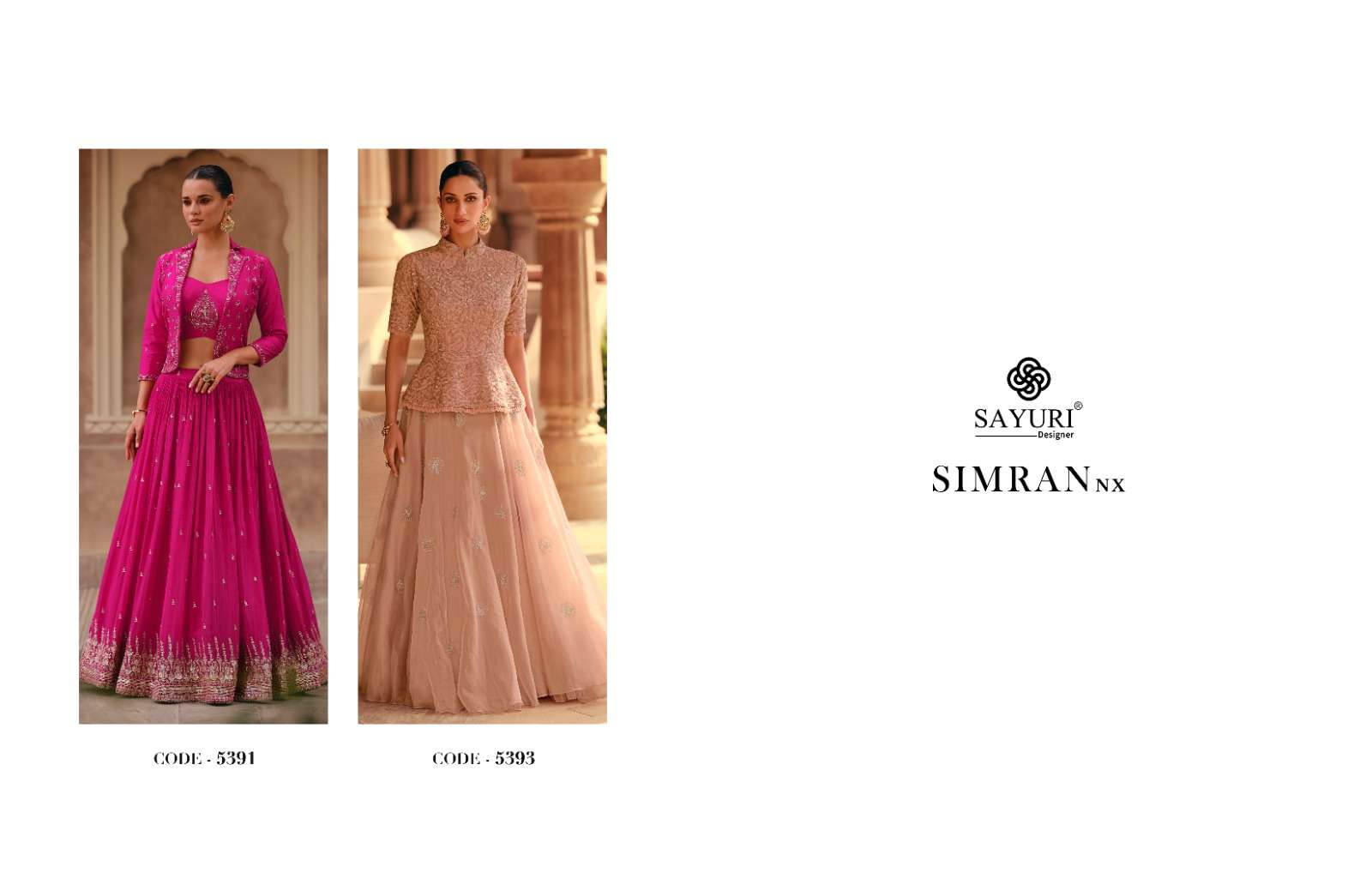 SAYURI DESIGNER SIMRAN NX HEAVY INDO WESTERN GOWN DRESS