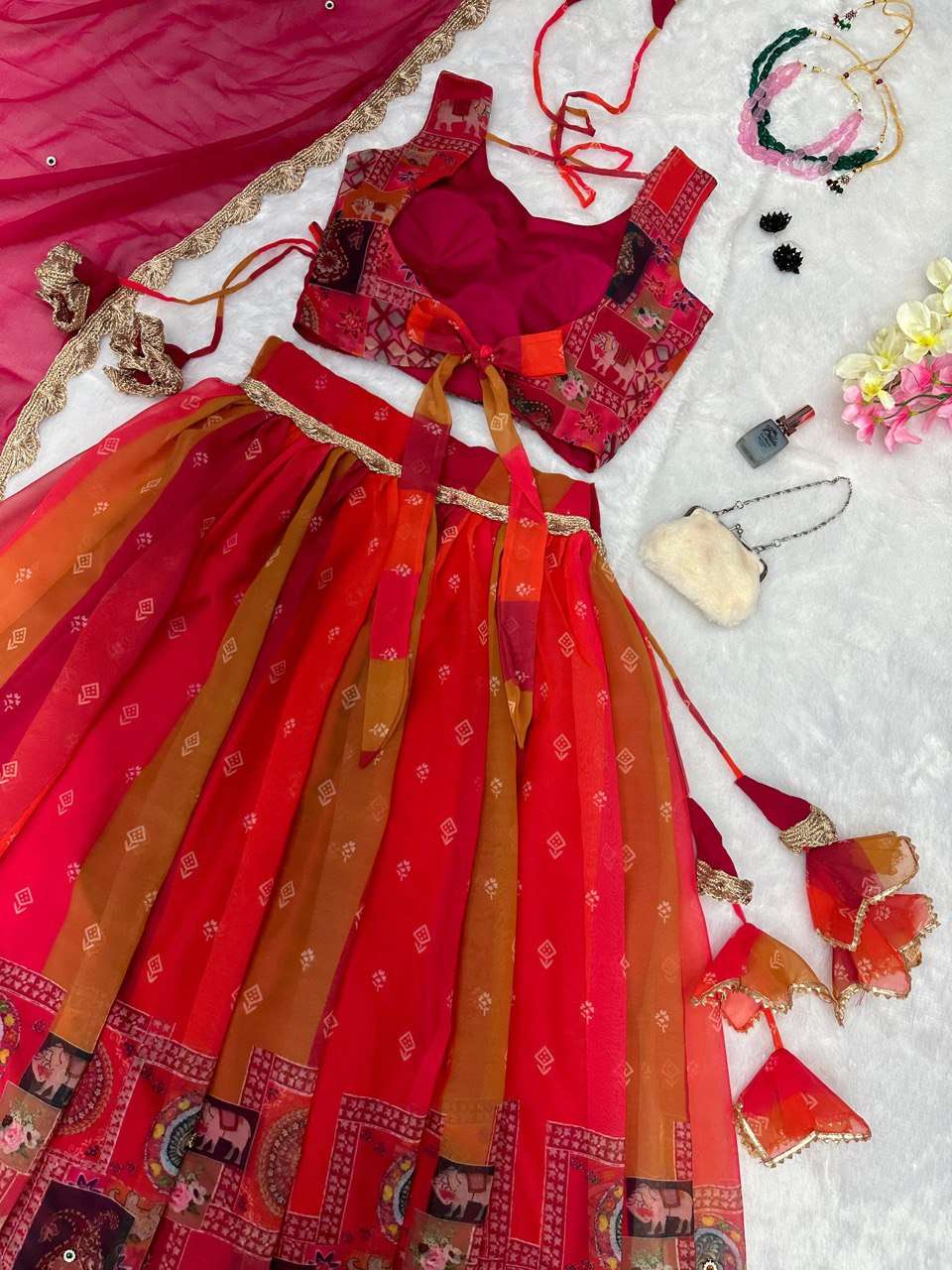 SC 166 LEHENGA CHOLI