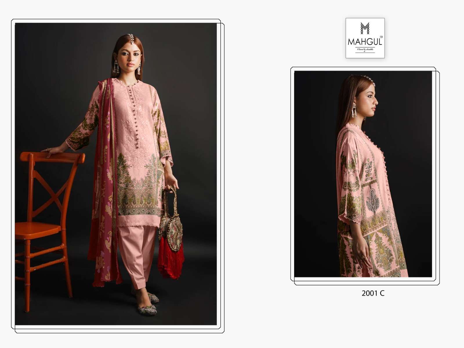 SHARADDHA DESIGNER MAHGUL BIN SAEED VOL 2 LAWN COTTON  SUIT