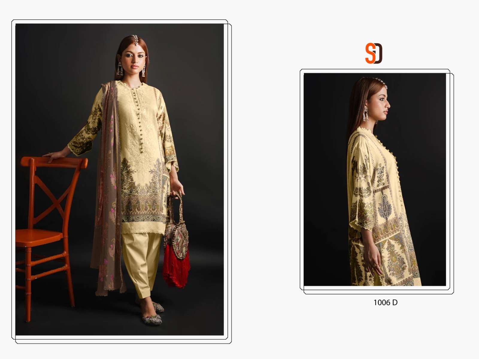 SHARADDHA DESIGNER MAHGUL BIN SAEED VOL 2 LAWN COTTON  SUIT